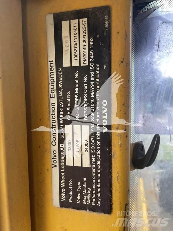 Volvo L120E Læssemaskiner på hjul