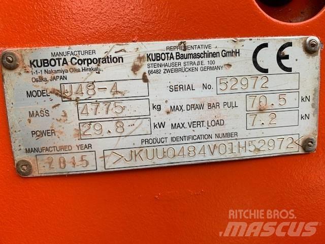 Kubota U 48-4 Minigravemaskiner