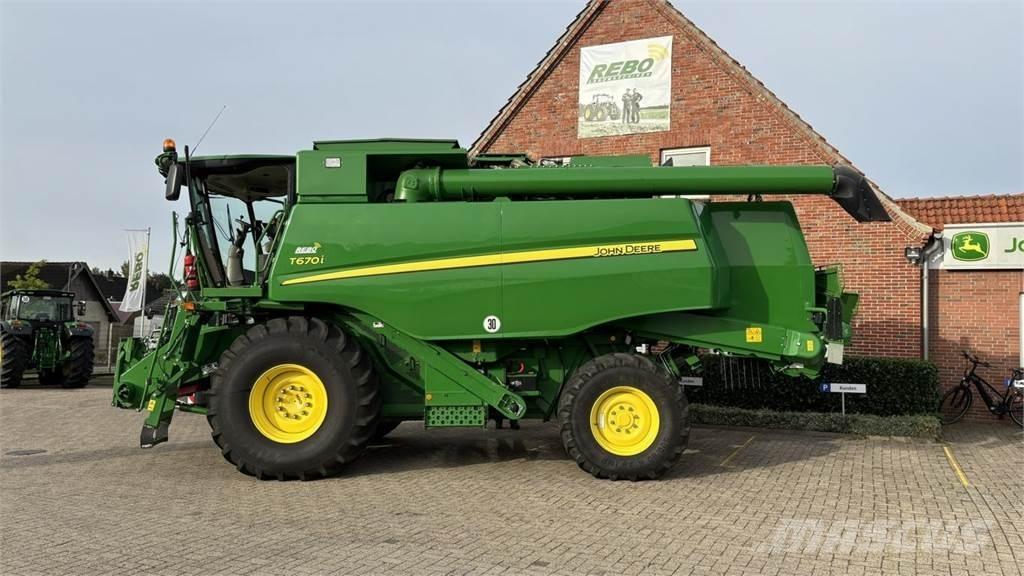 John Deere T660 Mejetærskere