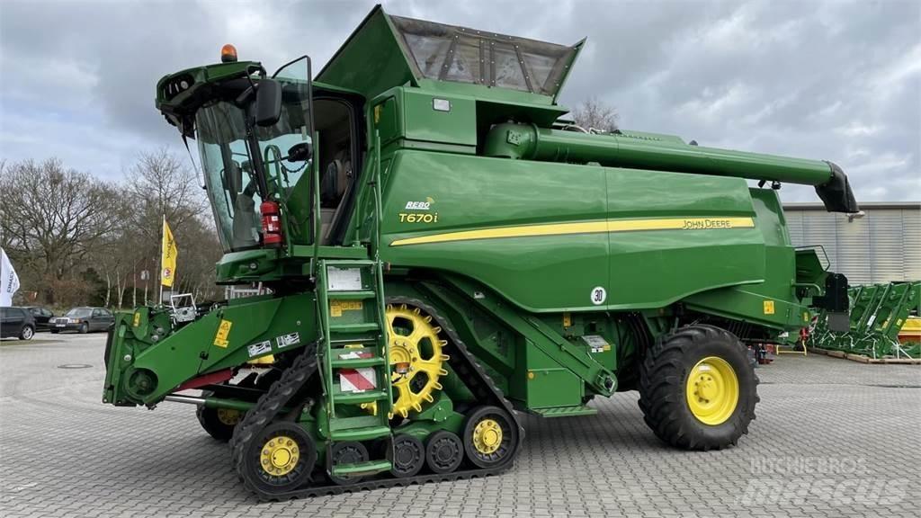 John Deere T660 Mejetærskere