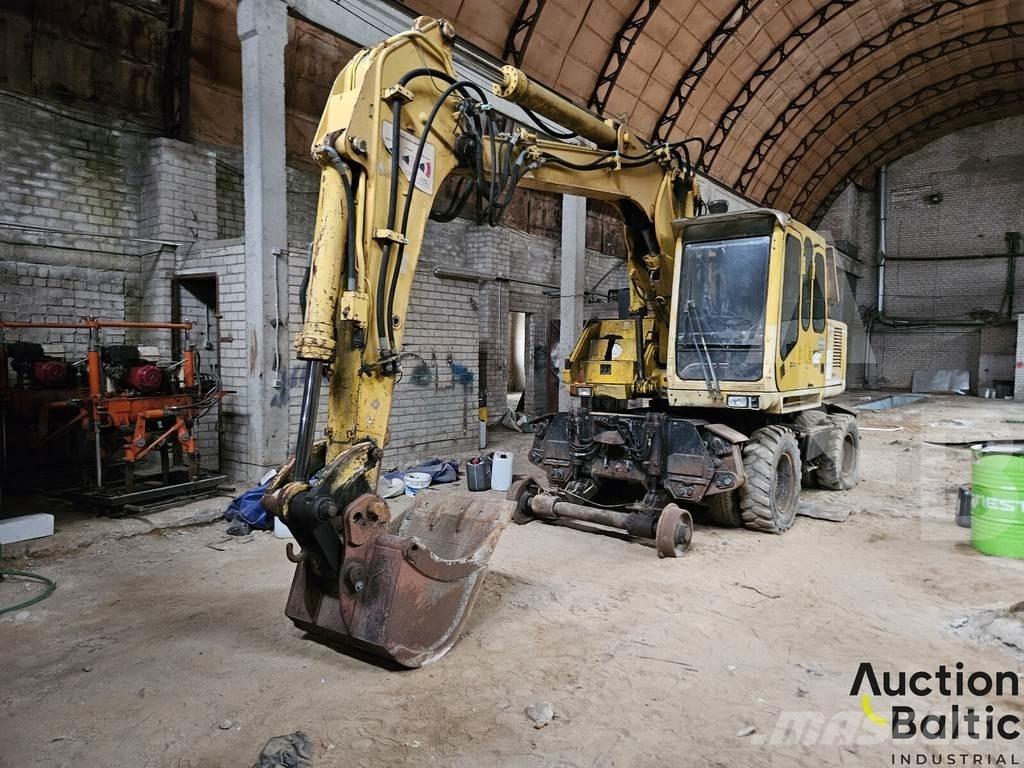 Atlas 1604 Gravemaskiner på hjul