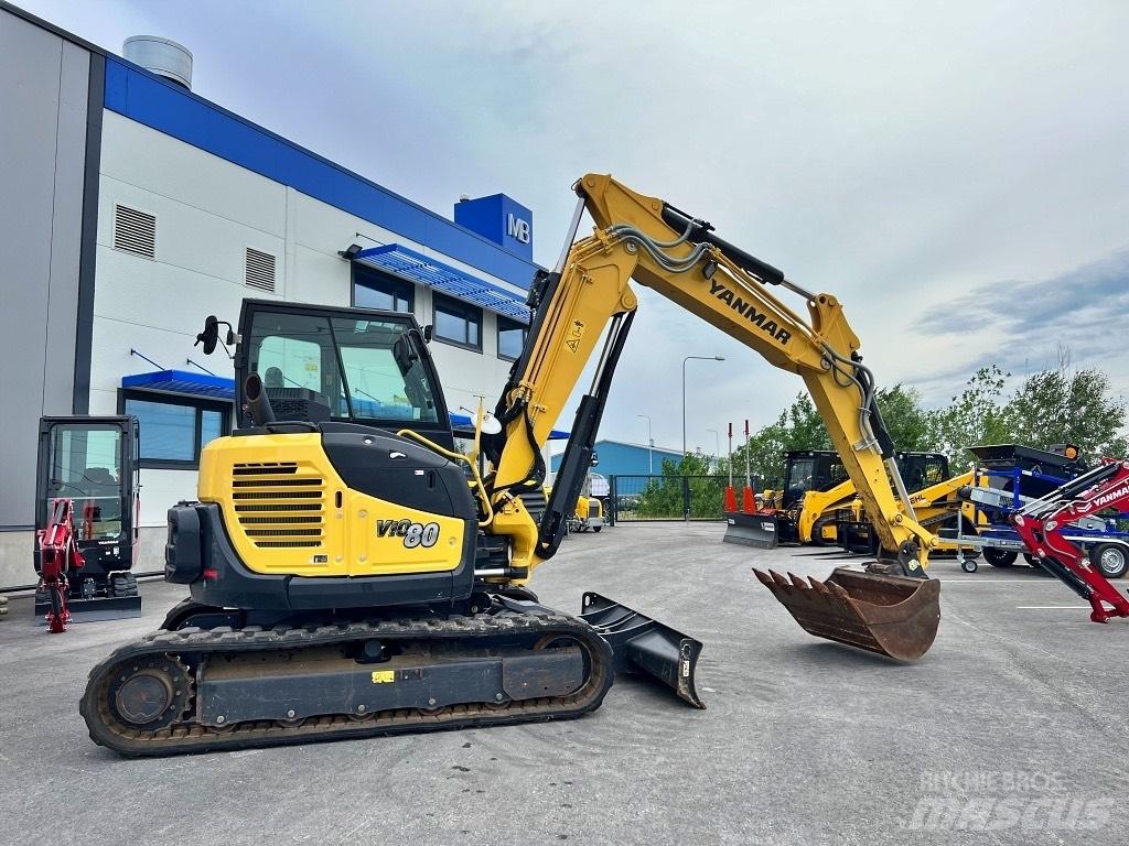Yanmar Vio 80-2PB Midi-gravemaskiner 7t - 12t