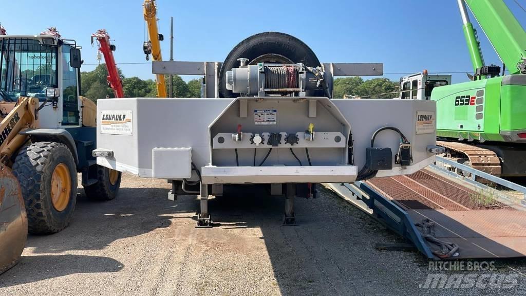 Louault 13,60m Semi-trailer til Autotransport