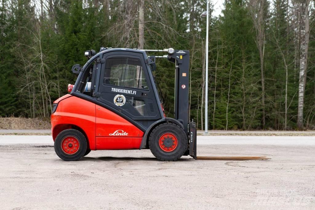 Linde H 45 T LPG gaffeltrucks