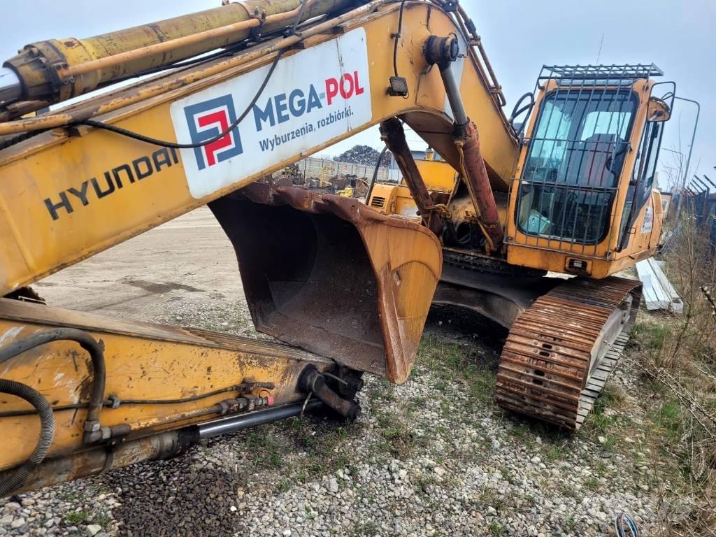 Hyundai 250 Gravemaskiner på larvebånd