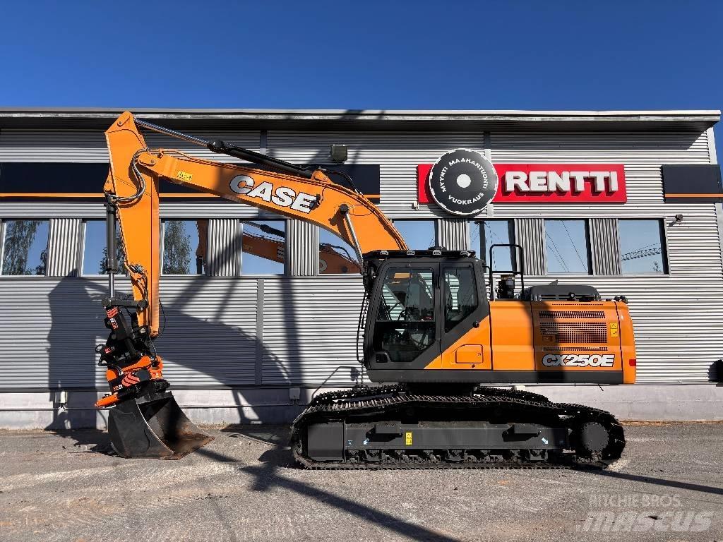 CASE CX 250 E Gravemaskiner på larvebånd