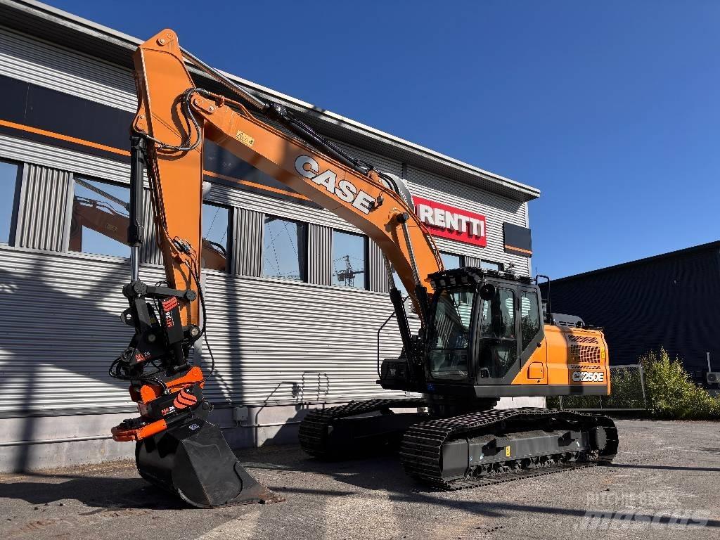 CASE CX 250 E Gravemaskiner på larvebånd