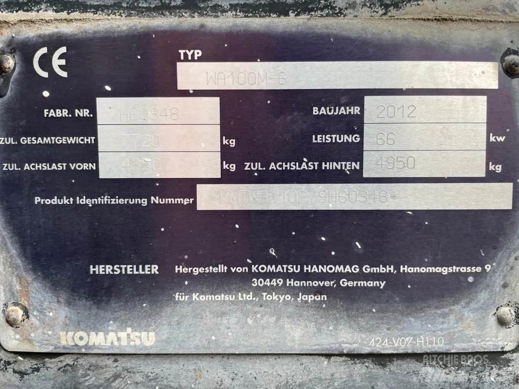 Komatsu WA100 Læssemaskiner på hjul