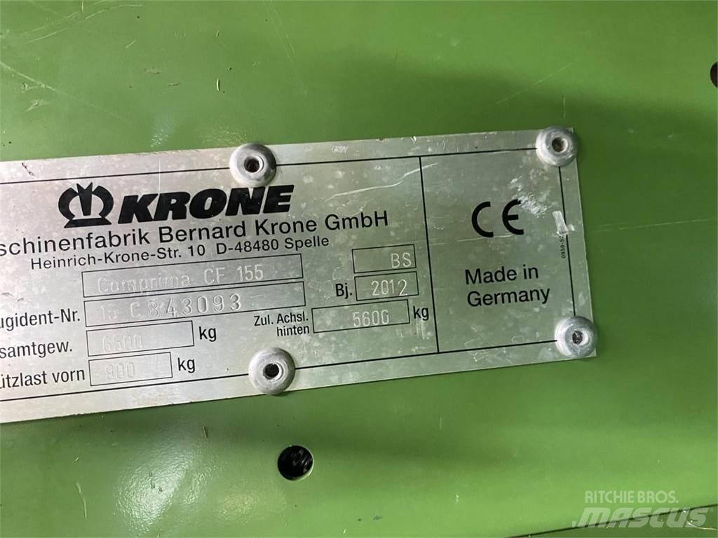 Krone CF 155 XC Rundballe-pressere