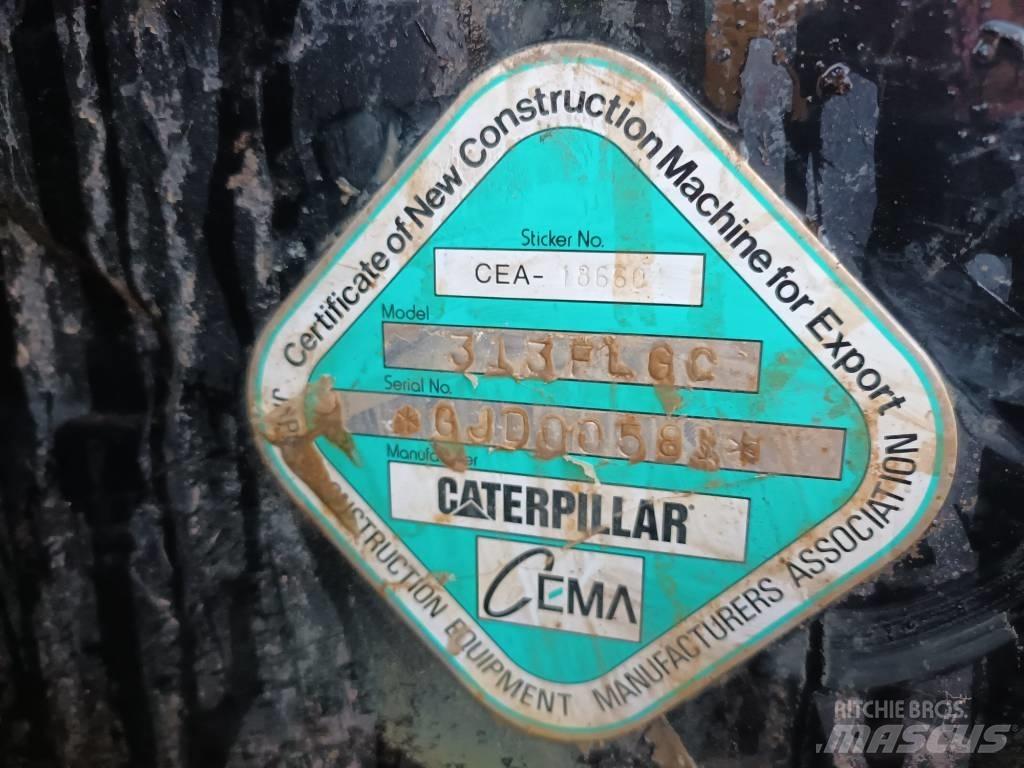 CAT 313 F LGC Gravemaskiner på larvebånd