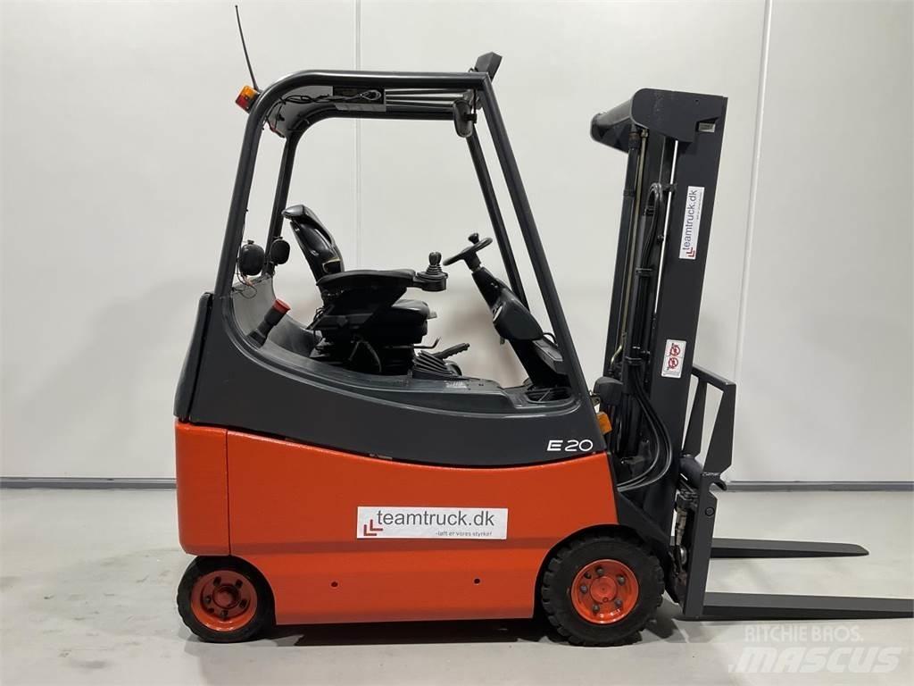 Linde E20 El gaffeltrucks