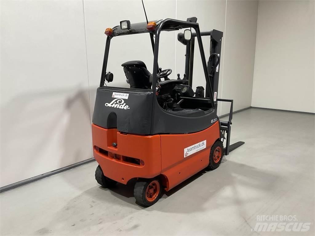 Linde E20 El gaffeltrucks