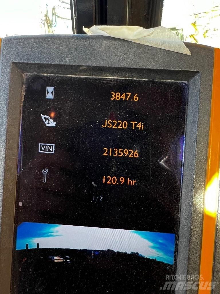 JCB JS 220 N LC Gravemaskiner på larvebånd