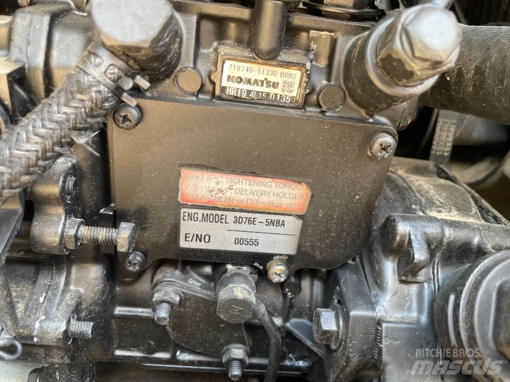 Komatsu PC 20 Gravemaskiner på larvebånd