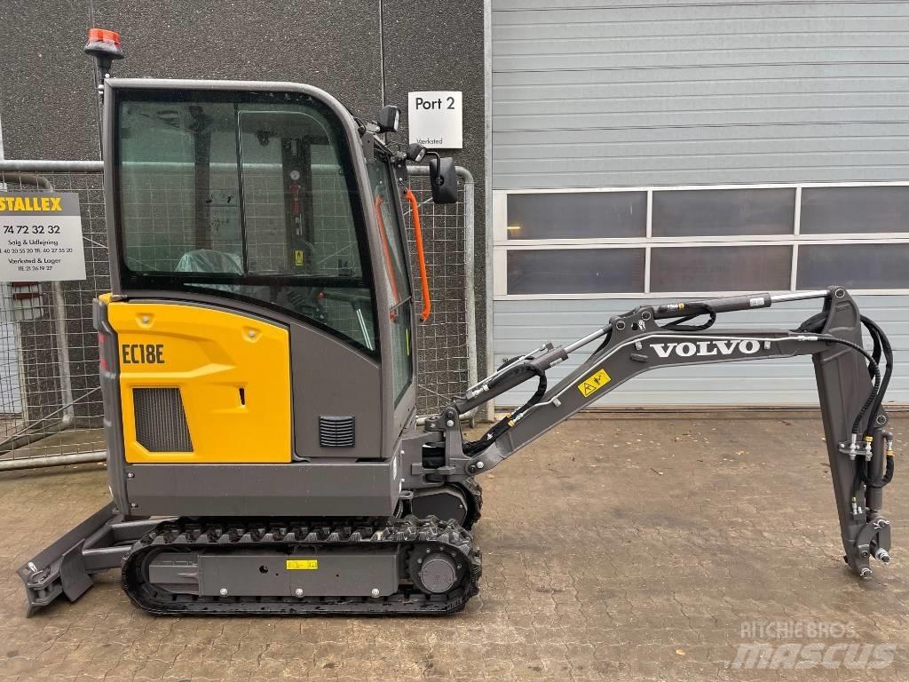 Volvo EC18E Minigravemaskiner