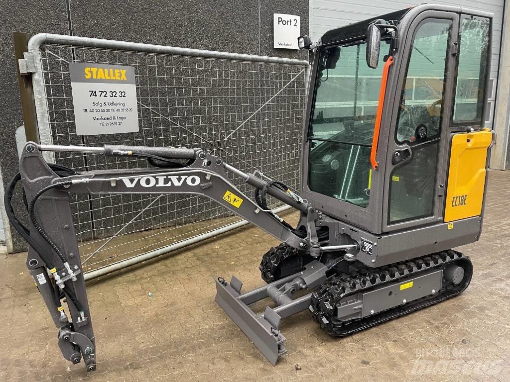 Volvo EC18E Minigravemaskiner