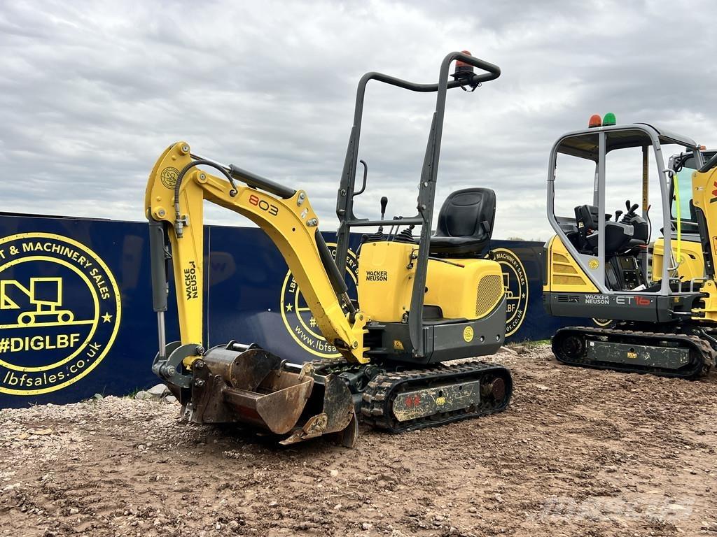 Wacker Neuson 803 Special gravemaskiner