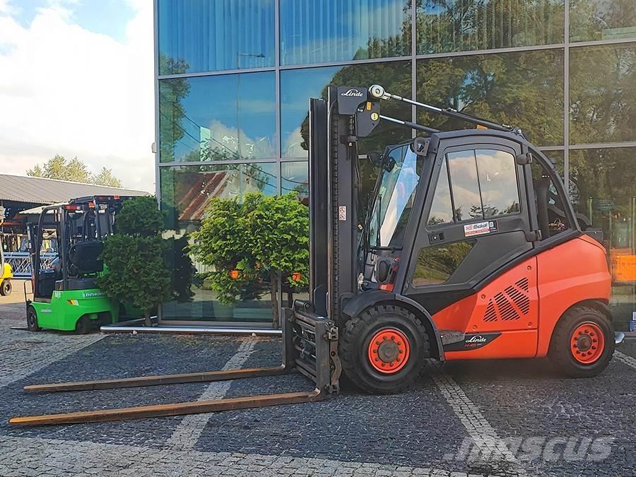 Linde H45T-02 LPG gaffeltrucks