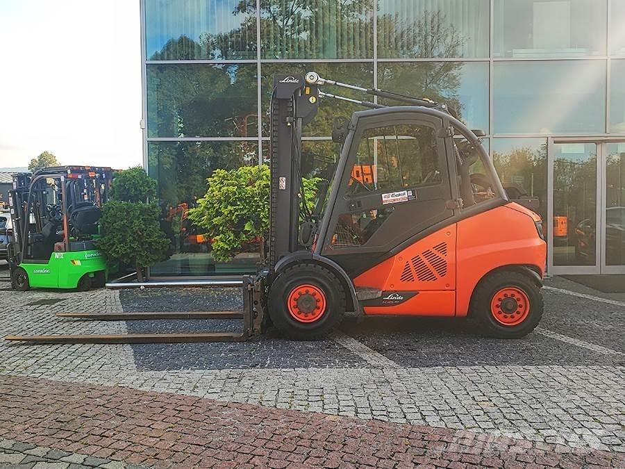 Linde H45T-02 LPG gaffeltrucks
