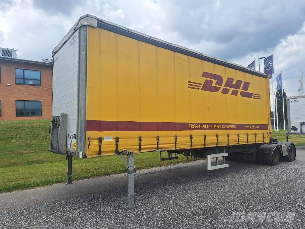 AMT LG300 Semi-trailer med Gardinsider