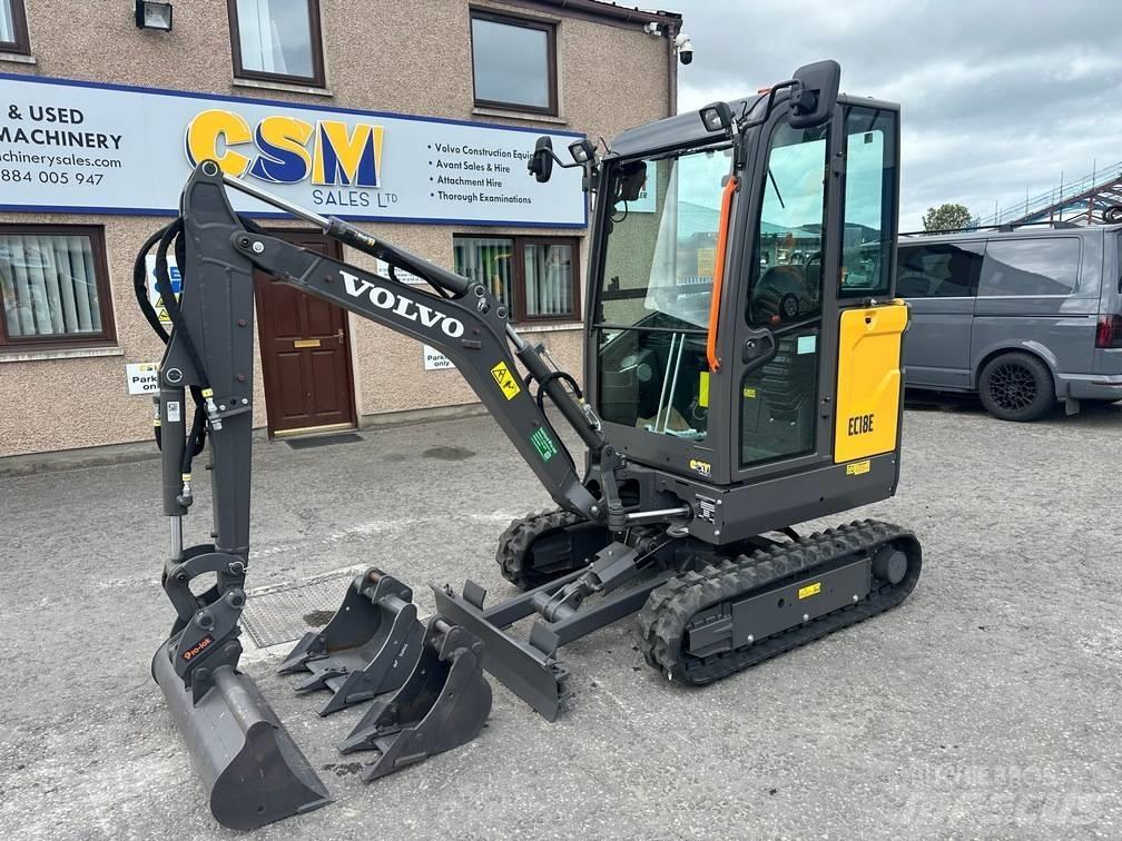 Volvo EC 18 E Minigravemaskiner