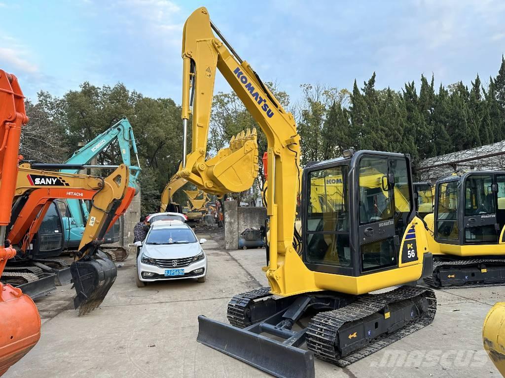 Komatsu PC56-7 Minigravemaskiner