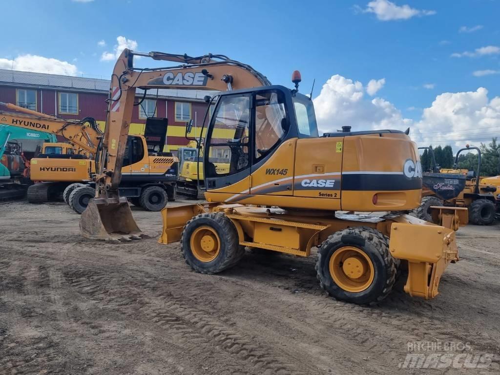 CASE WX 145 Gravemaskiner på hjul