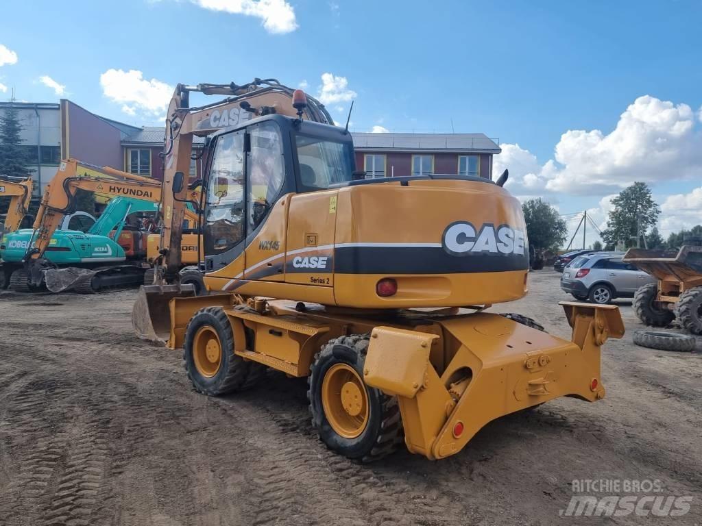 CASE WX 145 Gravemaskiner på hjul