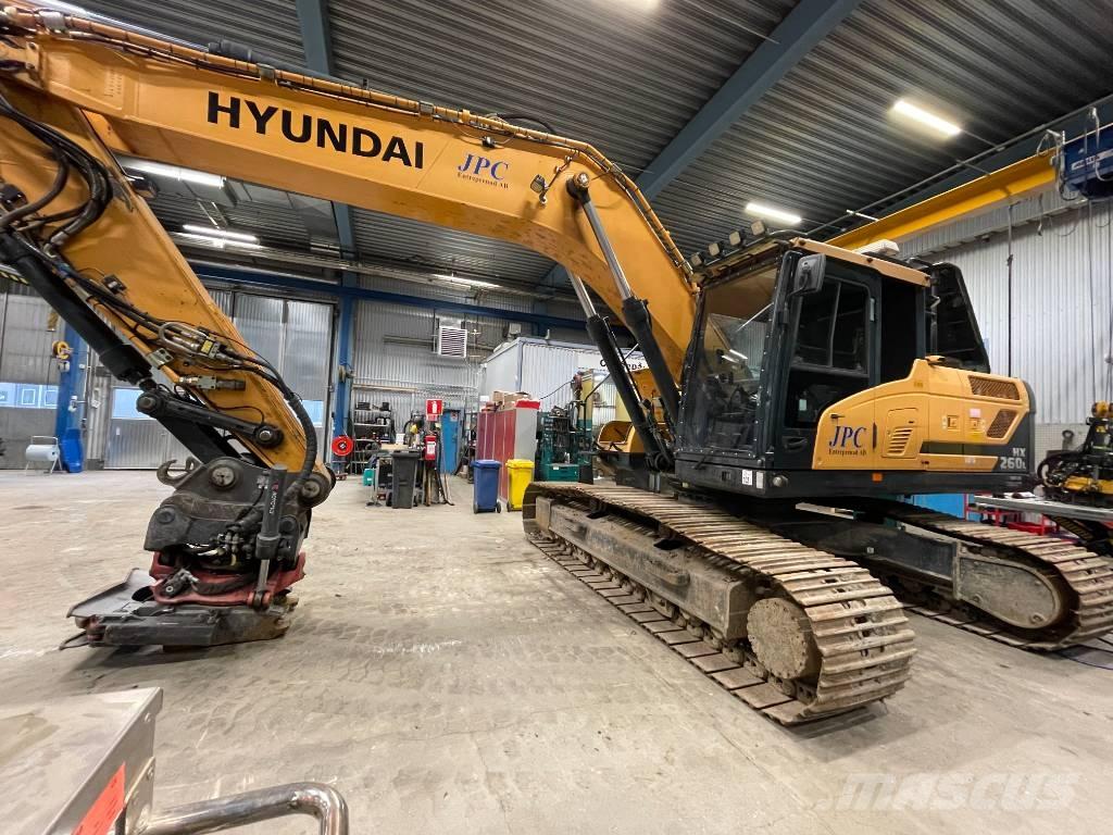 Hyundai HX 260 L Gravemaskiner på larvebånd