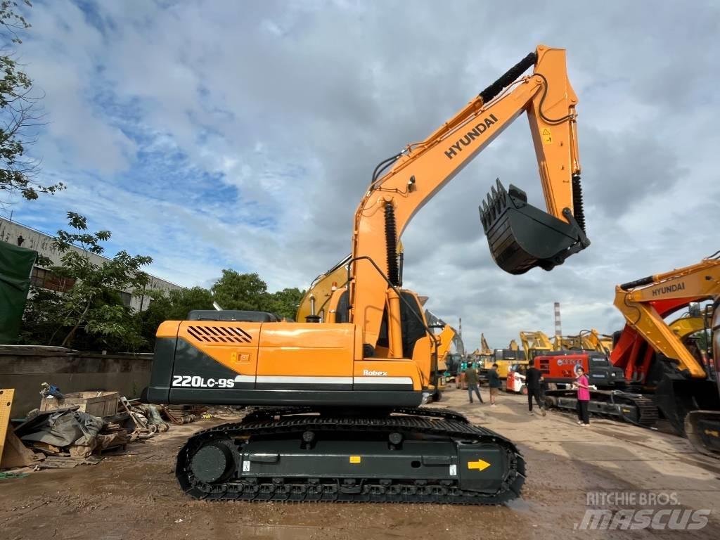 Hyundai 220LC-9S Gravemaskiner på larvebånd