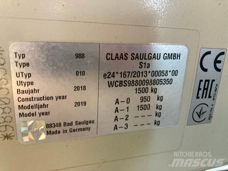 CLAAS Liner 2900 Skårlæggerer
