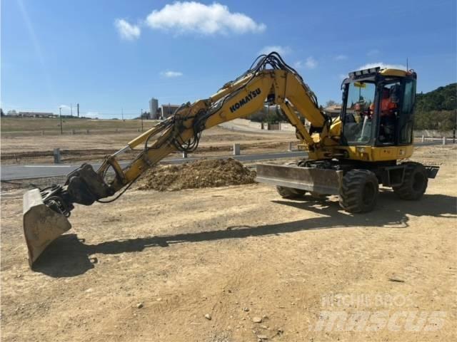Komatsu PW98 MR-10 Gravemaskiner på hjul