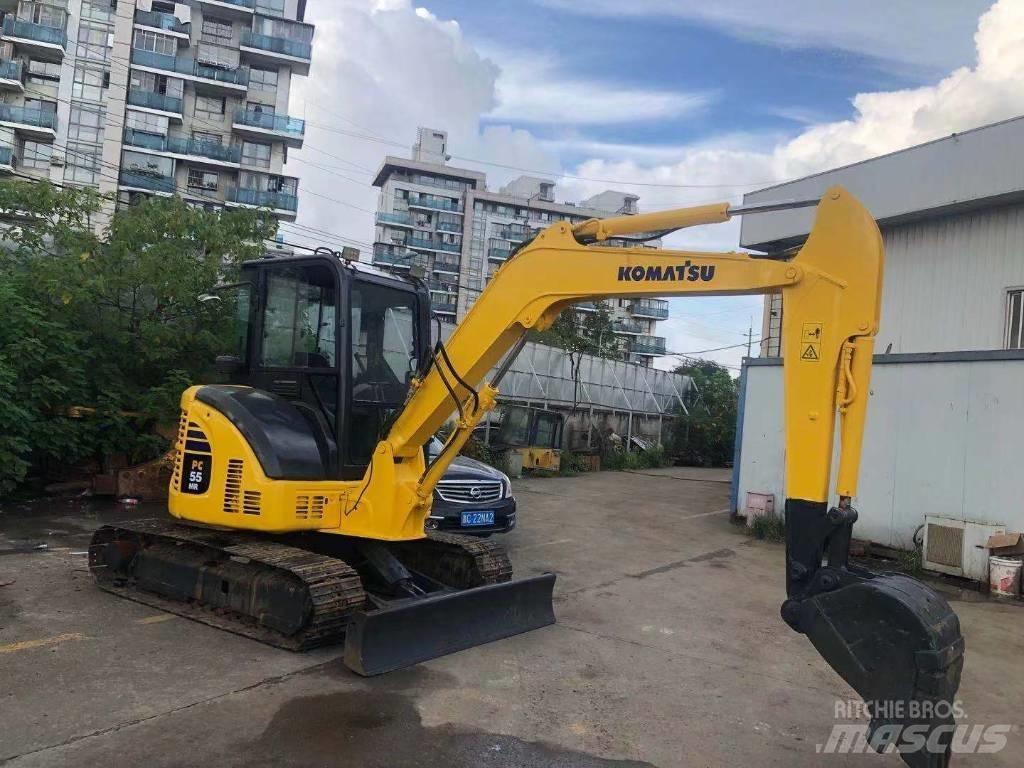 Komatsu PC 55 Minigravemaskiner