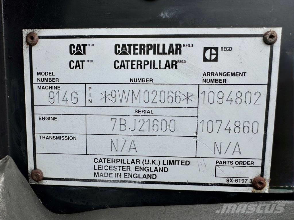 CAT 914 G Læssemaskiner på hjul