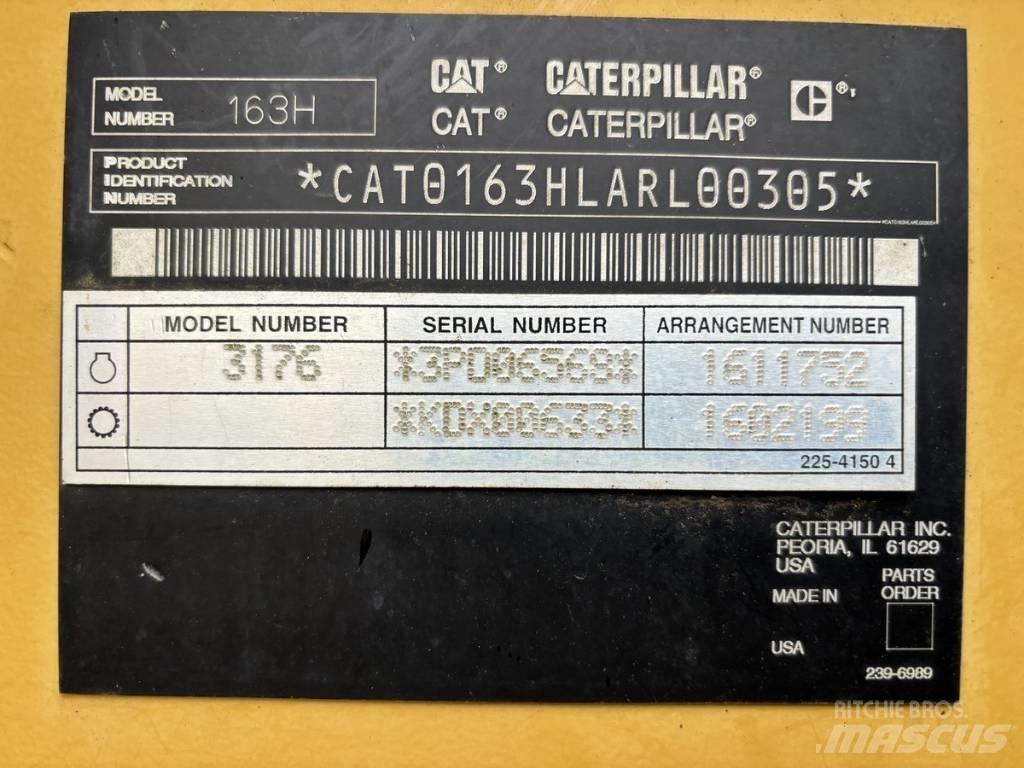 CAT 163H Vejhøvle / Gradere