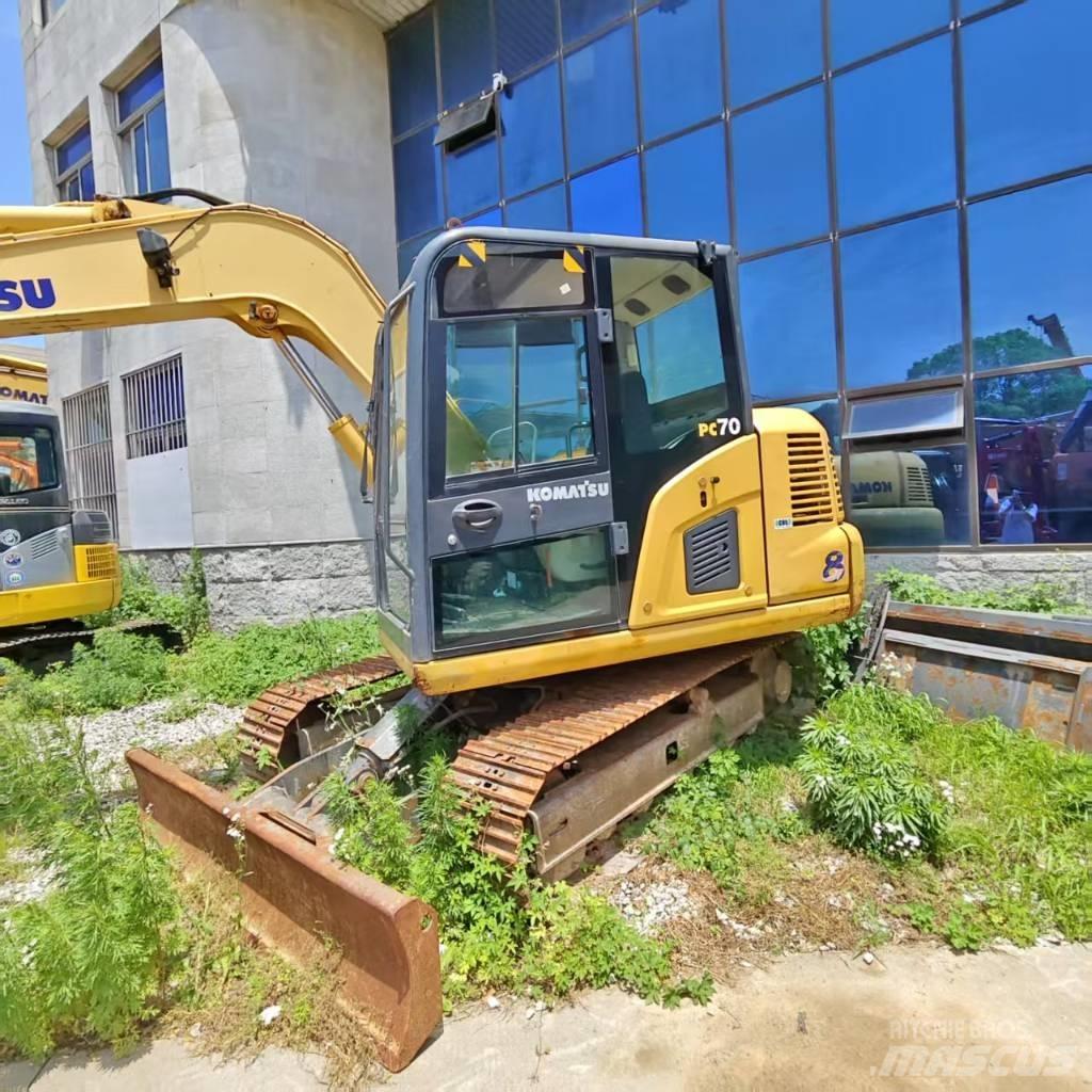 Komatsu PC 70 Gravemaskiner på larvebånd