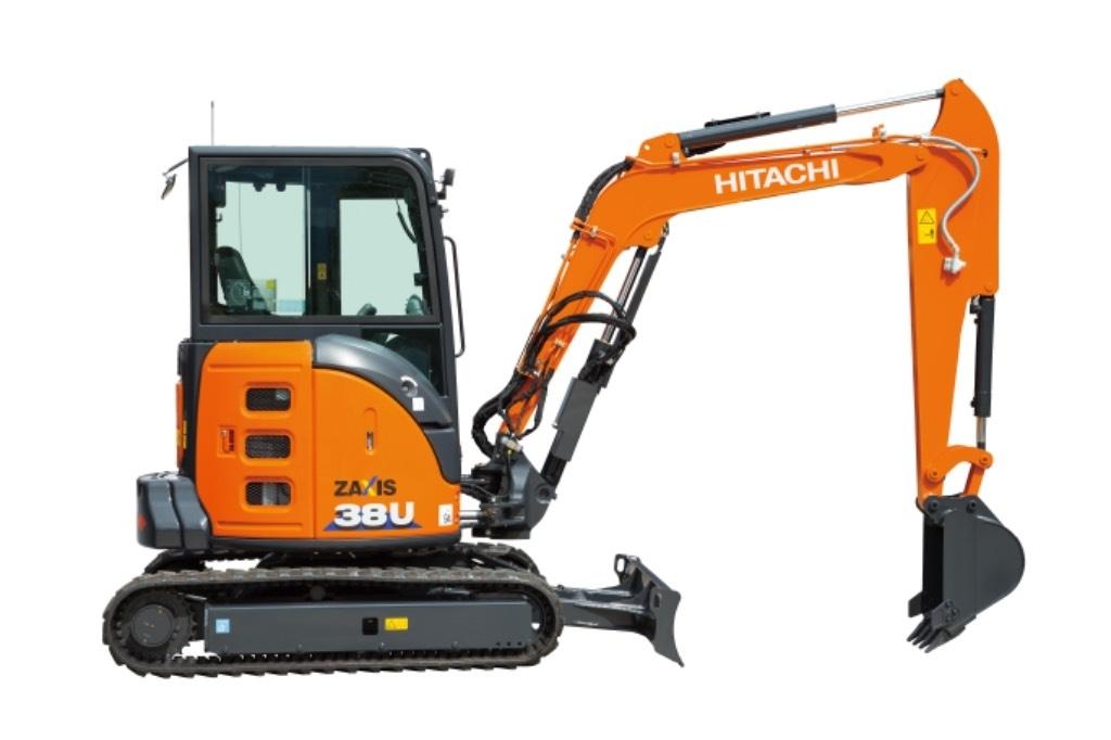 Hitachi ZX38U-6 Minigravemaskiner