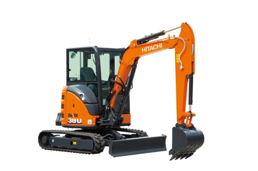 Hitachi ZX38U-6 Minigravemaskiner