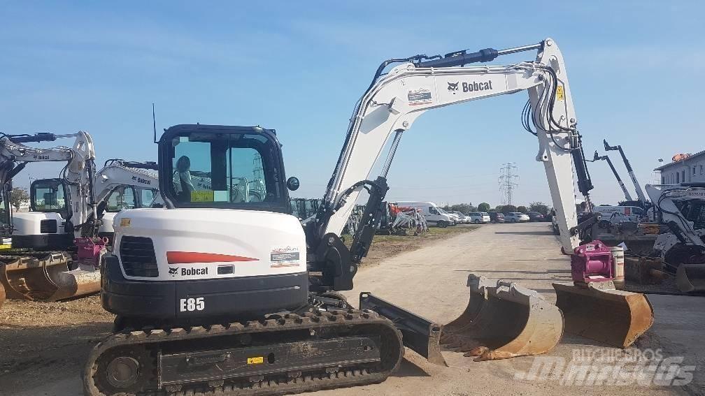 Bobcat E 85 Midi-gravemaskiner 7t - 12t