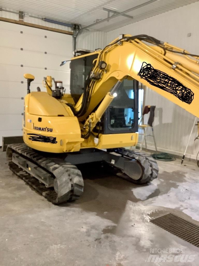 Komatsu Pc 78 us- 10 Midi-gravemaskiner 7t - 12t