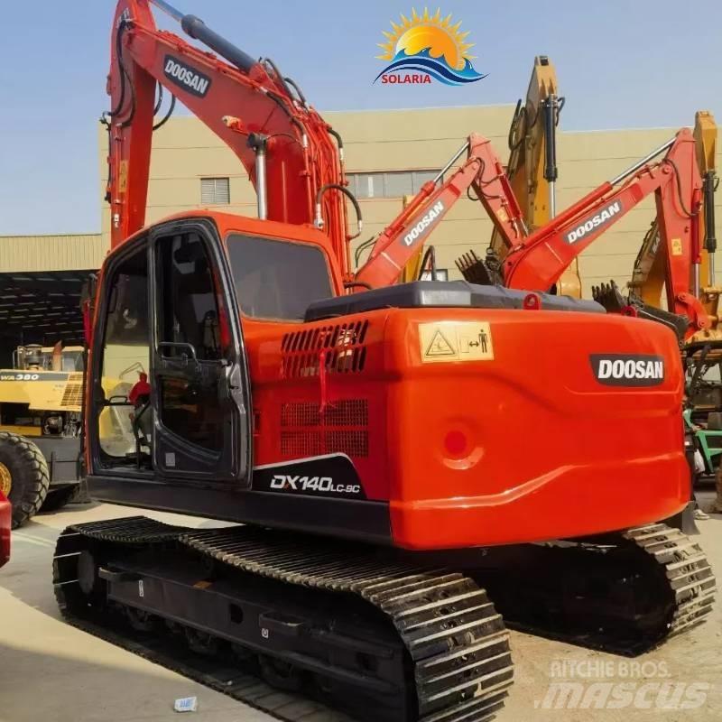 Doosan DX140LC-7 Gravemaskiner på larvebånd