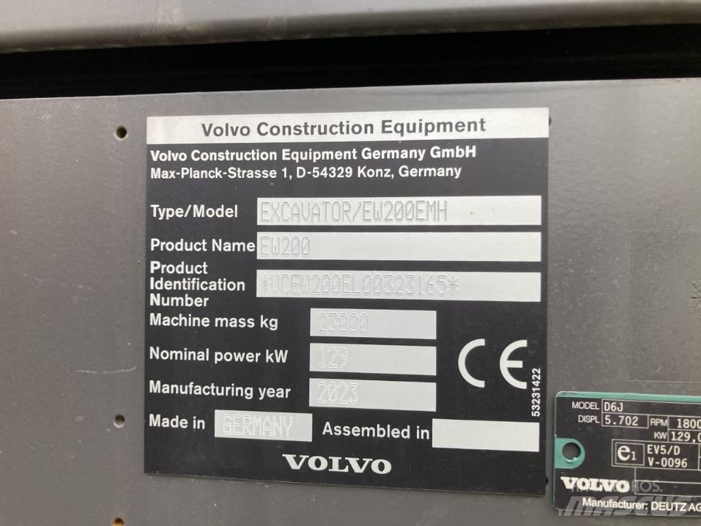 Volvo EW 200 E MH Gravemaskiner på hjul