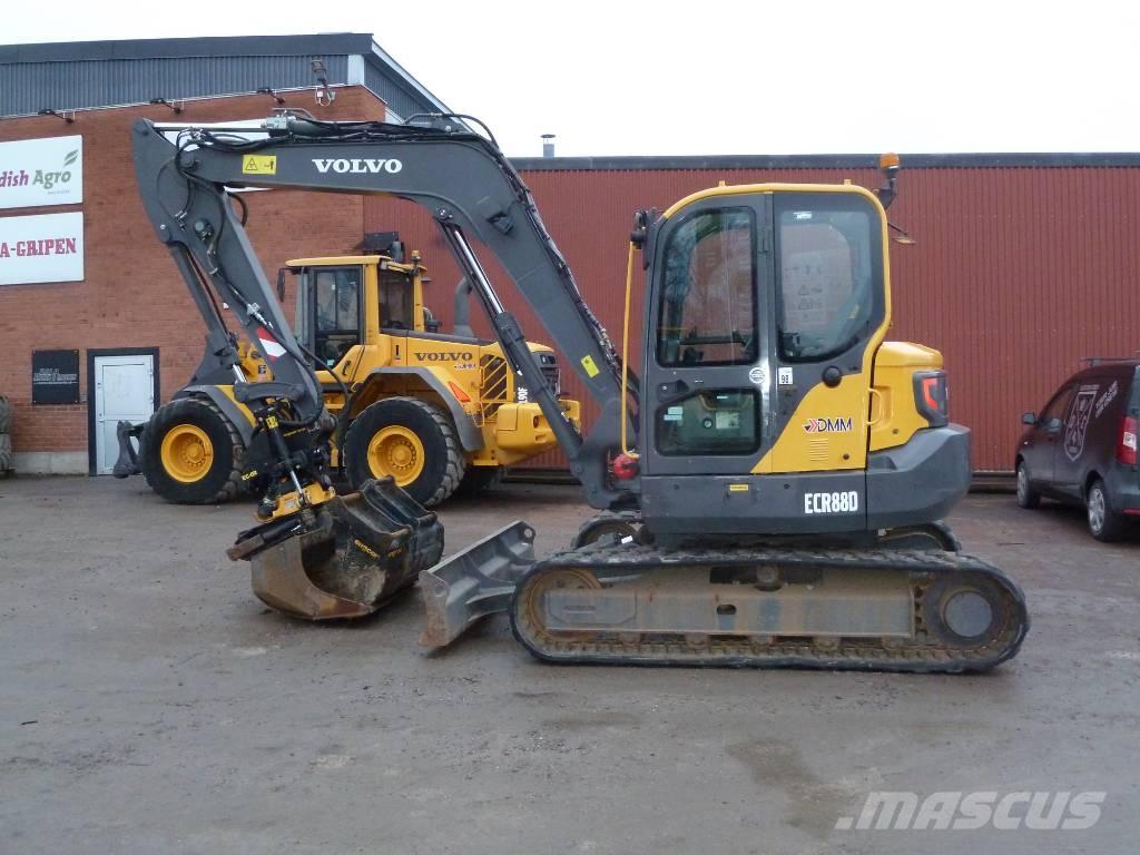 Volvo ECR 88 D Midi-gravemaskiner 7t - 12t