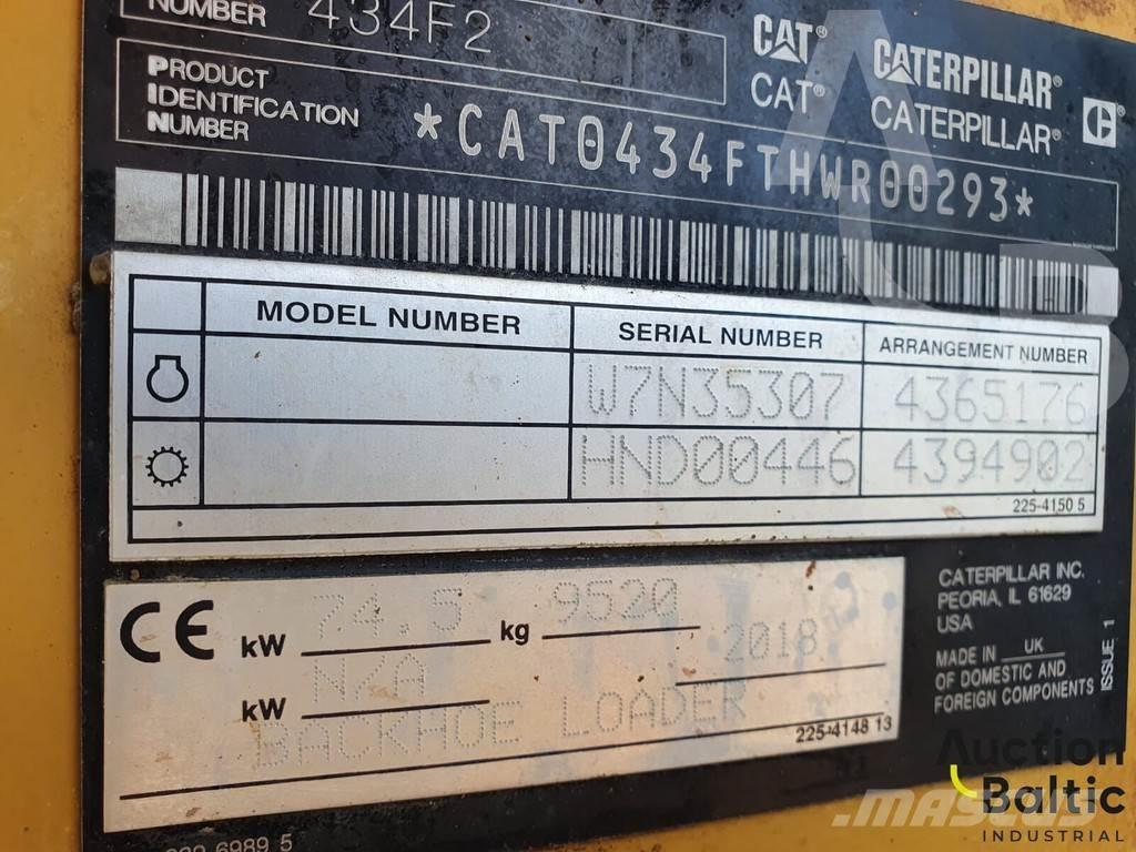 CAT 434 F2 Rendegravere