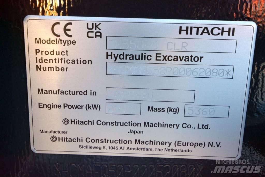 Hitachi ZX 55 U-6 Minigravemaskiner
