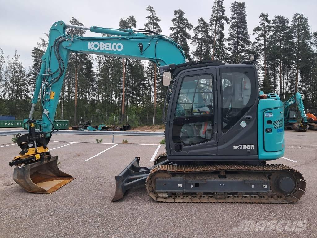 Kobelco SK75SR-7 Midi-gravemaskiner 7t - 12t