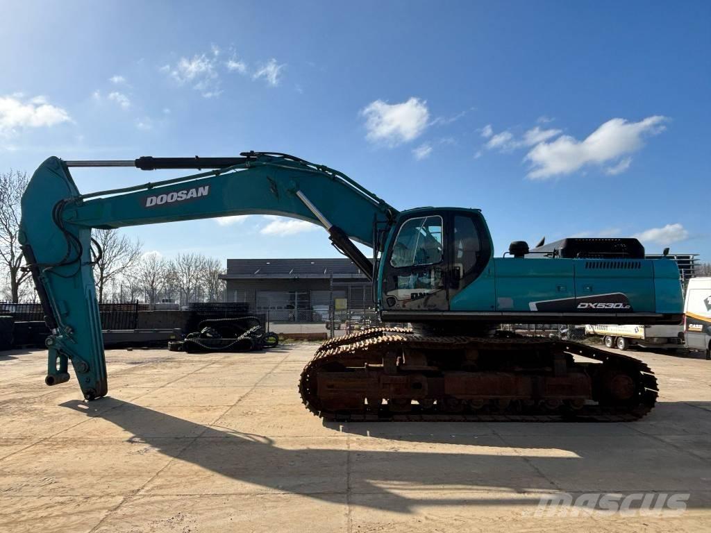 Doosan DX 480 LC Gravemaskiner på larvebånd