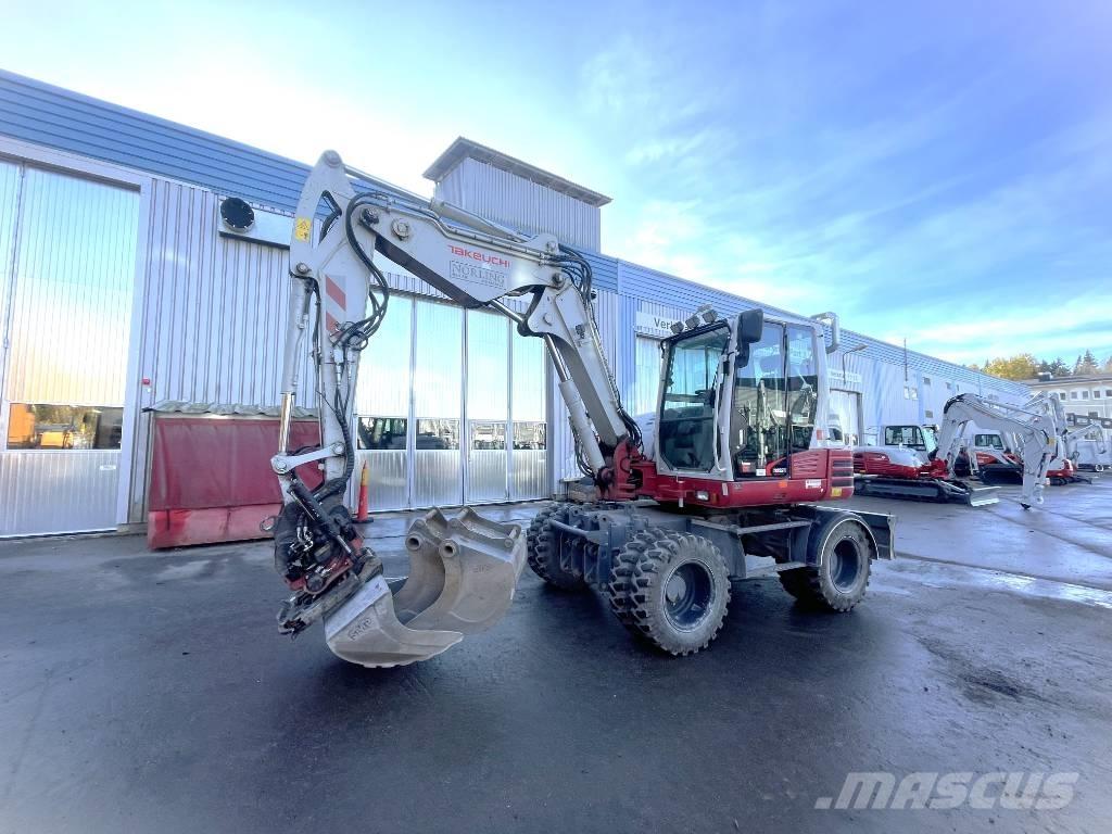 Takeuchi TB 295 W Gravemaskiner på hjul
