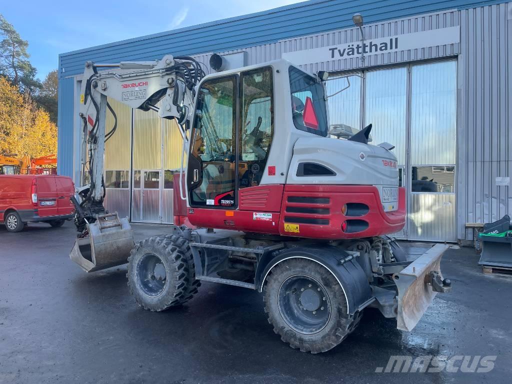 Takeuchi TB 295 W Gravemaskiner på hjul