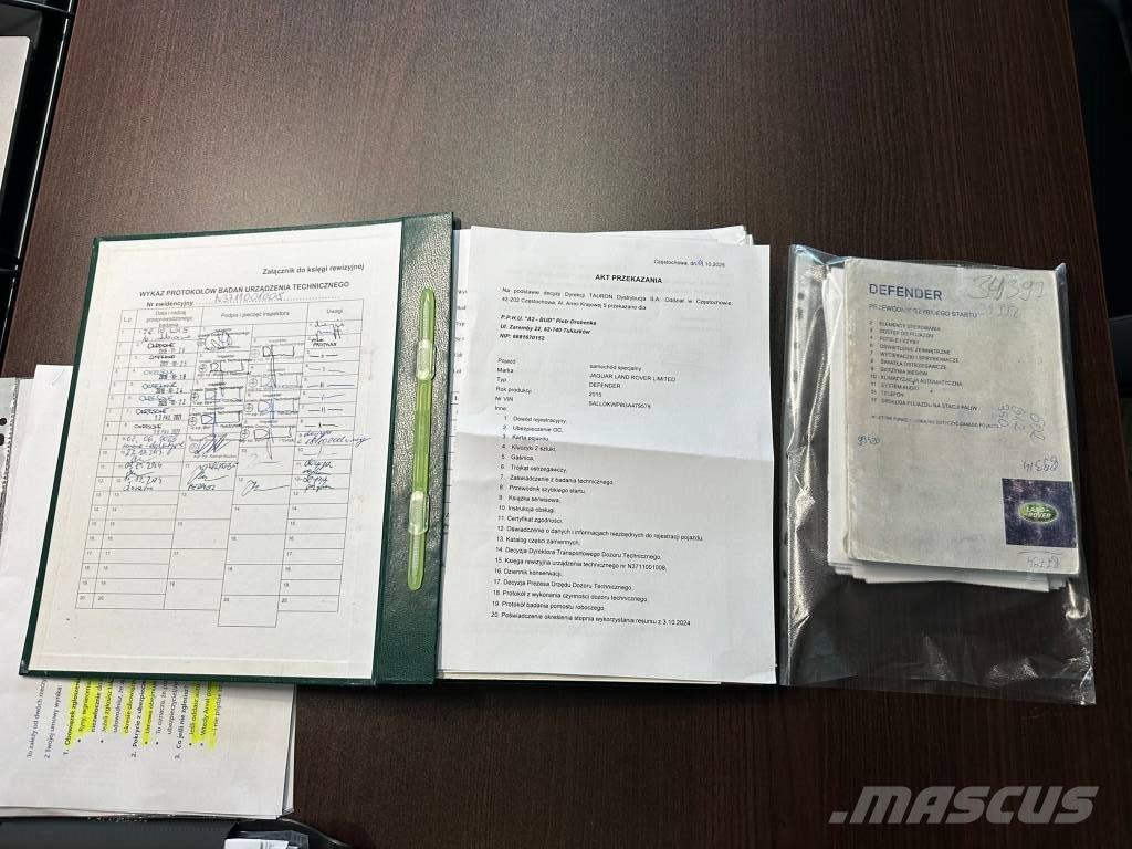 Land Rover Defender Kraner til hårdt terræn